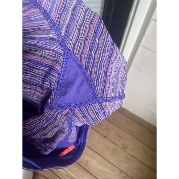 Lululemon Inspire Crop ll Capri leggings Space Dye Purple 6 - Picture 16 of 16